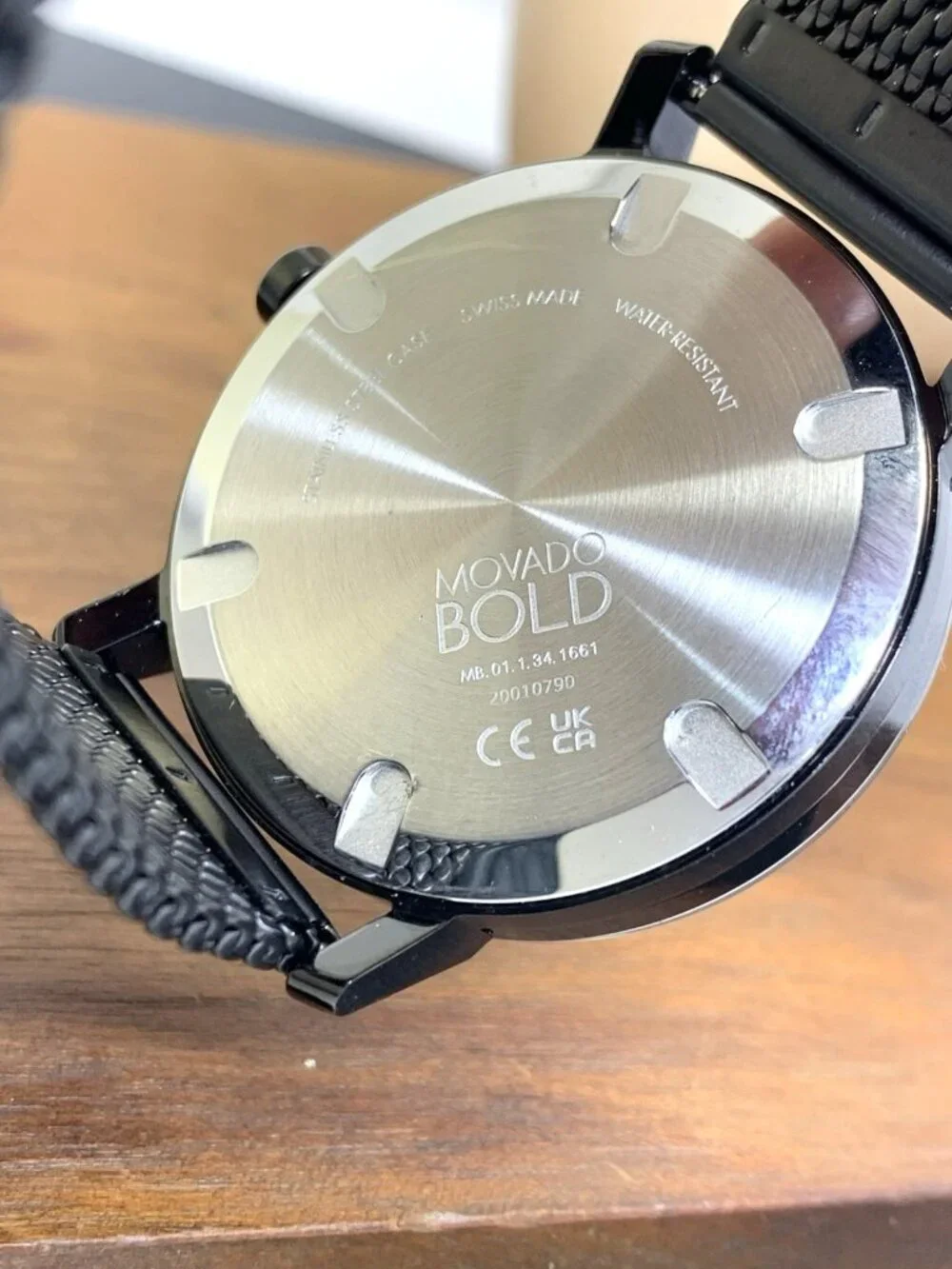 Movado Men's Watch 3600792 Bold Evolution Swiss Quartz Black Dial Steel 40mm